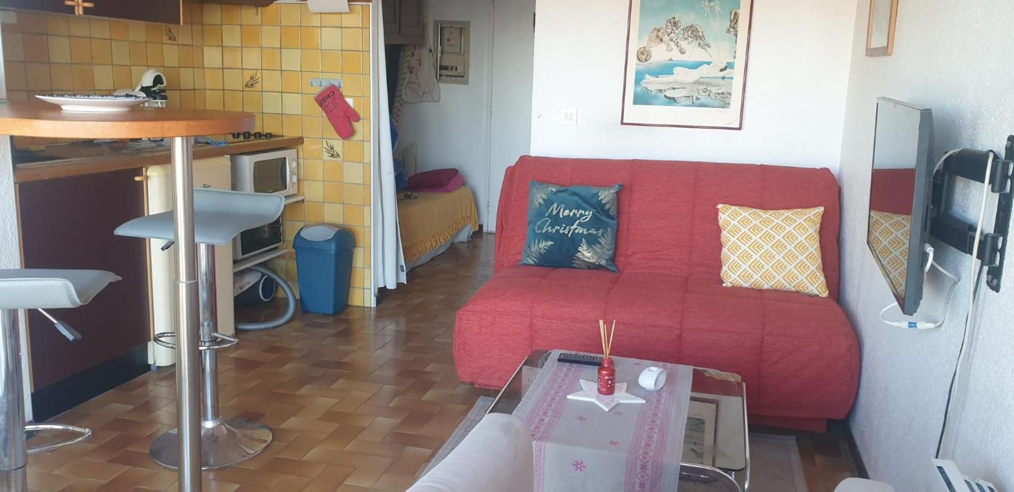 Au Village Coeur De Barcares Studio Vue Mer 3 Couchages 乐巴凯尔斯 外观 照片