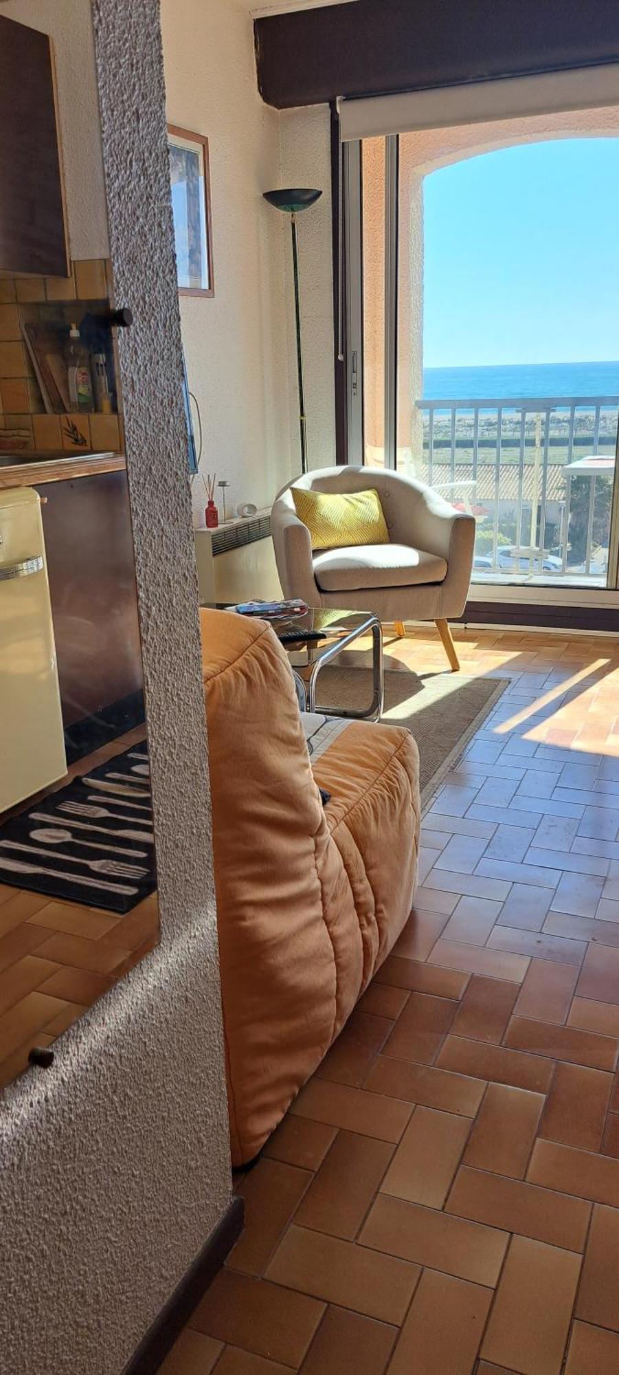 Au Village Coeur De Barcares Studio Vue Mer 3 Couchages 乐巴凯尔斯 外观 照片